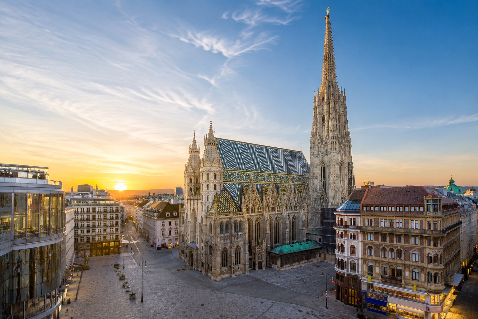 Wien mit Stephansdom